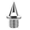 120 Pcs 45661 Inch Track Spikes Stainless Steel Pyramid Sports Shoes Replacement Spikes with Spike Wrench