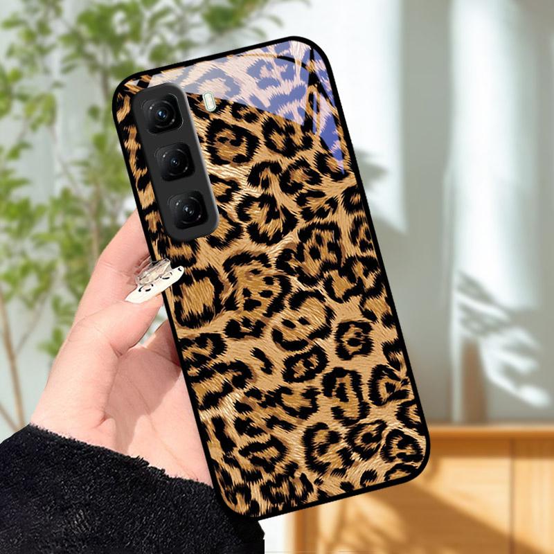 Für Infinix Hot 60 60i 60Pro Pro Plus Hülle X6886 Mode Luxus Gehärtetes Glas Handyhülle Für Infinix Hot60 Pro Plus Schutzhülle