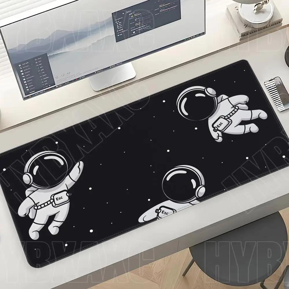 Astronauta Space Deskmat Gaming Tarot Astrology Aesthetic Mousepad xcm Cartoon Celestial Moon Phases Nonslip Mouse Pad