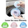 Machine à laver épilation vêtements vêtements propres sacs à filtre à billes nettoyage boule