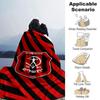 Hapoel Print Flannel Blanket High Quality Warm Comfortable Cover for All Seasons Perfect for Gifts Home Decor