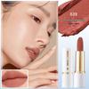 MYG Glamour Hall Waterproof Matte Lipstick: Long-Lasting, Non-Stick, Moisturizing, Sweat-Proof, Enhances Complexion - Little White Tube