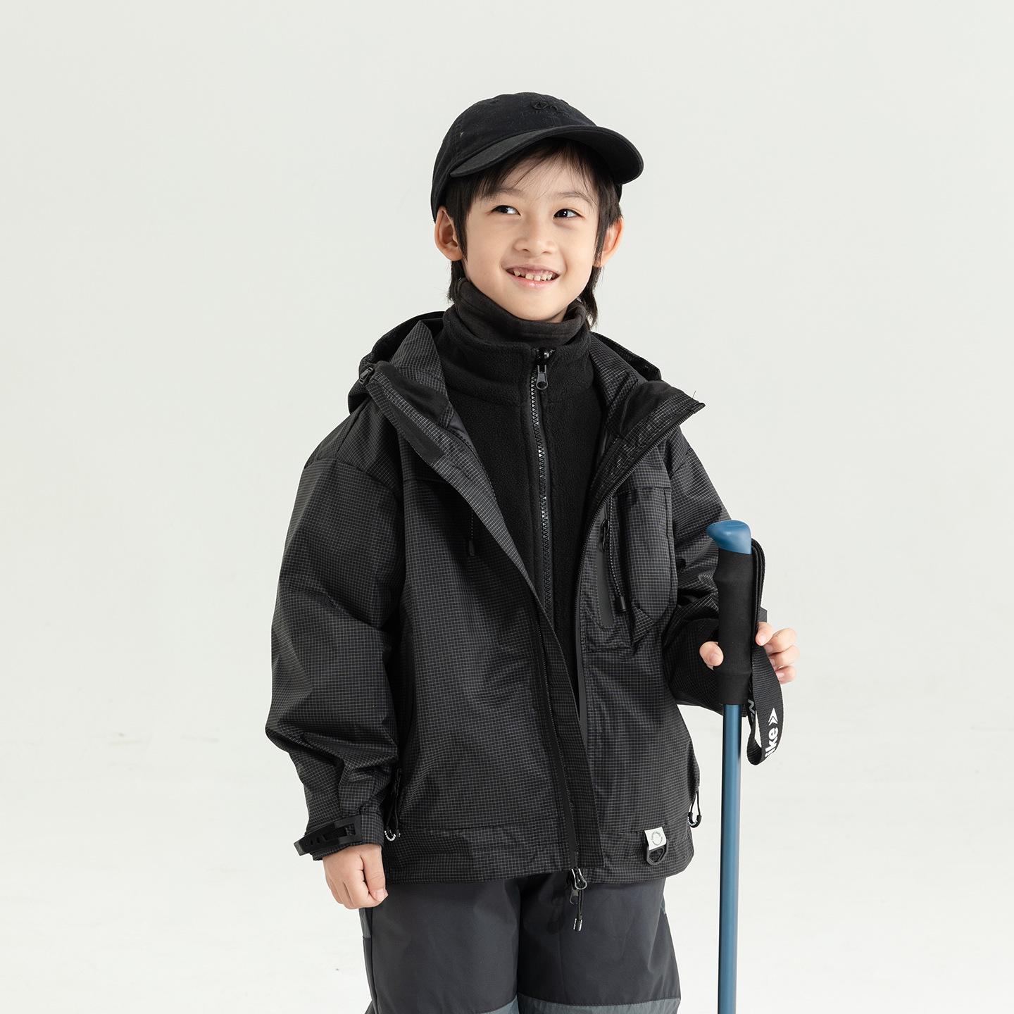Boys  Waterproof 3-in-1 Winter Ski Jacket with Detachable Liner 110 cm