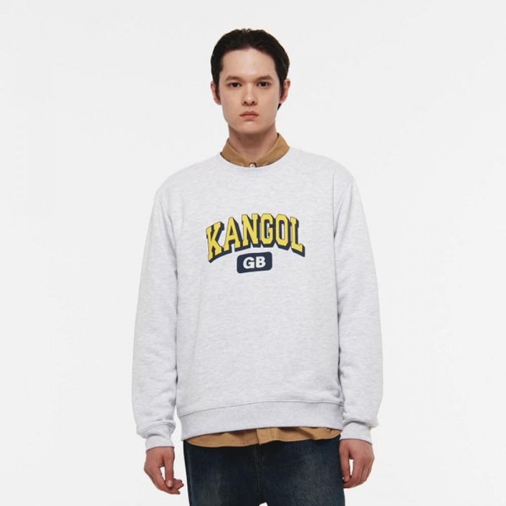 Kangol Campus Semi Overfit Sweatshirt White Melange 1789 XL 5890₽