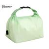 Foldable Waterproof Toiletry Pouch 2PCS Handbag, Large Opening Buckle Design, Lightweight Cosmetic Cosmetics Organizer Storage Bag, Portable