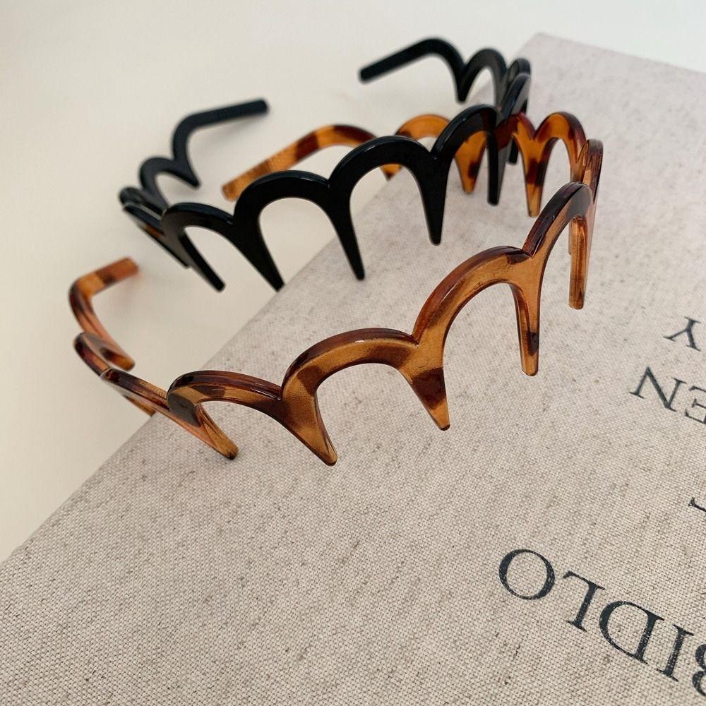 Women Hair Hoop Plastic Hair Band Thin Face Wash Hairband  Female Hair Accessories