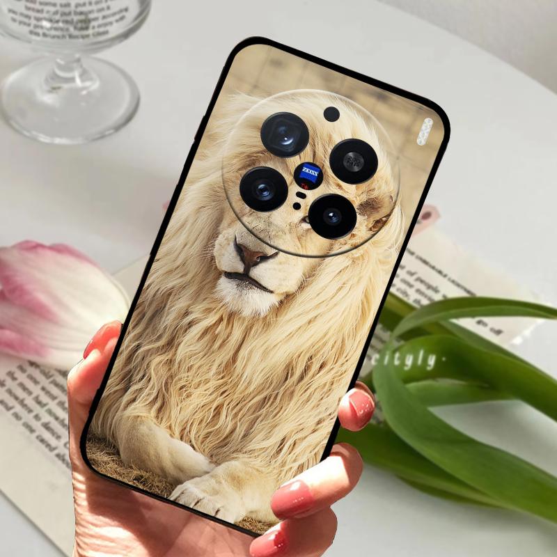 For Vivo X200 Pro Case X 200 Cute Animal Silicone Soft TPU Phone Cover For VIVO X200 Pro Mini 5G Protective Bumper Fundas Cases