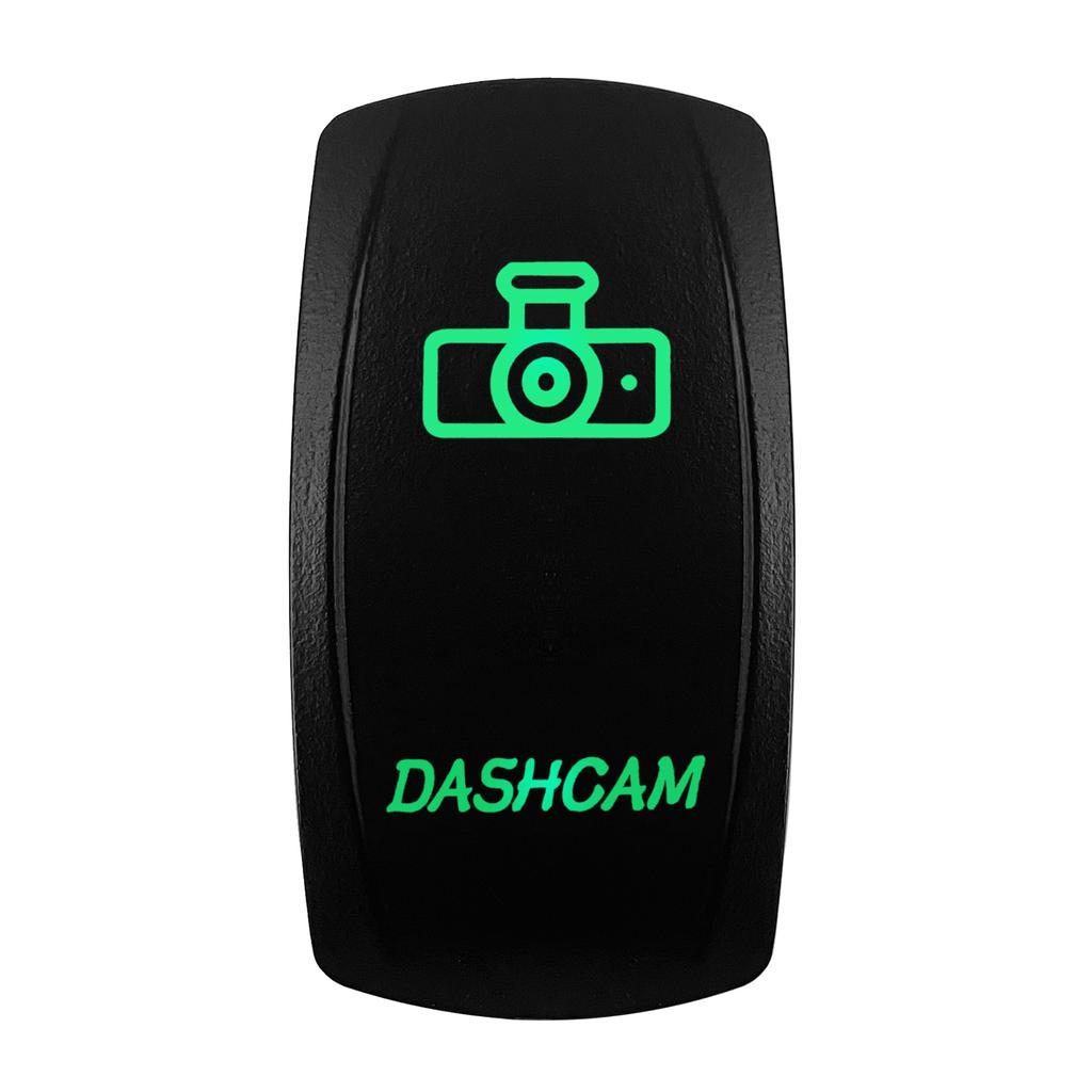 Boat Car Rocker Switch 12V/24V Waterproof Green Led SPST DPDT 20A for ARB/CARLING/NARVA/4x4 Pickup Truck JCB Machine Relays 5