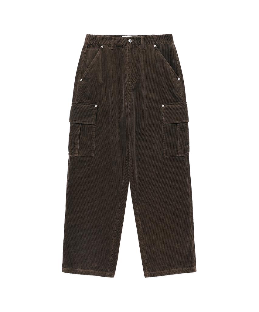 CAVISH Corduroy Washed Cargo Pants Brown(Cv2Efupa10A)