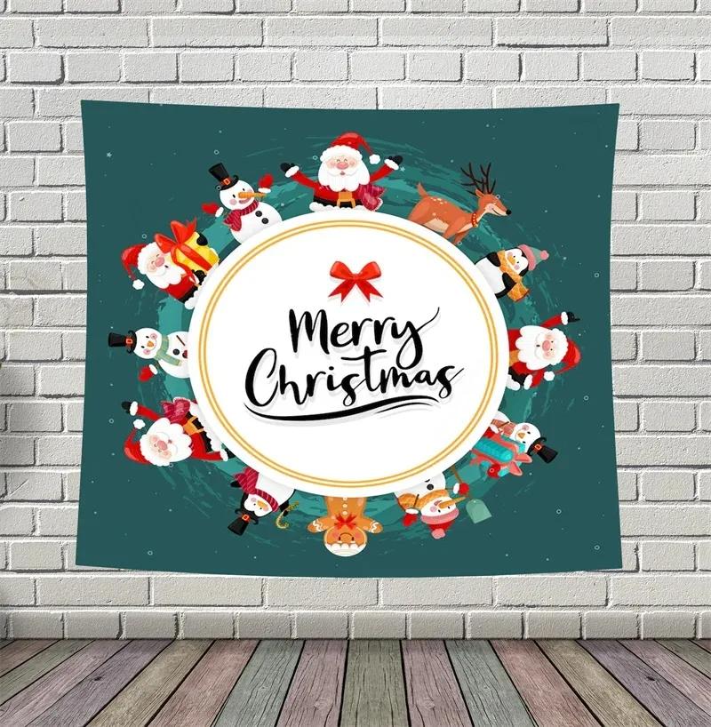 

Рождественская елка Креативный Гобелен Гостиная Диван Домашнее Украшение Рождественский Подарок 100x75cm