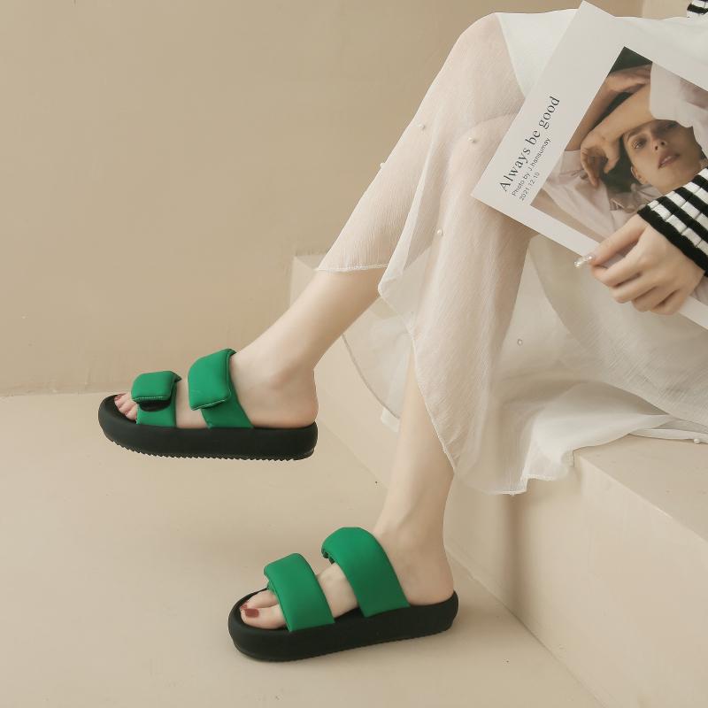 Fashion New 2024 Thick Soled Women's Unicorn Home Slippers Versatile Women Summer Shoes Sandals for Pregnant Casual Beach Sandals