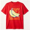Unisex Tropical Tshirt Thats Bananas Single Pastel Banana Cotton Tee Cute Summer Fruit Graphic Short Sleeve Casual Tops