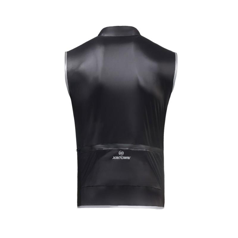 XINTOWN Cycling Running Wind Vest Lightweight Breathable Sports Gilet Men