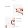 10 Pairs Fashionable Heart Shaped Glasses Grips AntiSlip Silicone Covers Assorted Colors Accessory for Daily Use