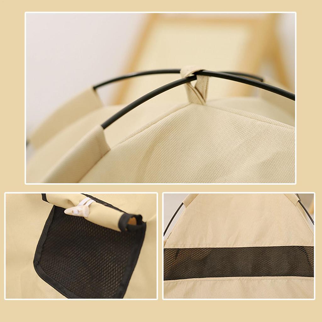 Cat Tent Foldable Pet House for Outside Breathable Portable Cat Tent for Small Animals Beach Travel Camping Balcony Adventure