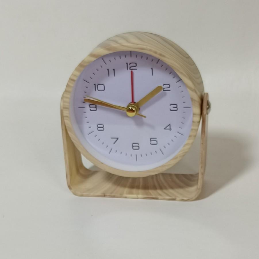Adjustable Angle Desktop Mini Alarm Clock: Versatile Design for Students