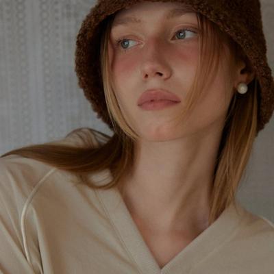 Leterie TEDDY BUCKET HAT_BROWN