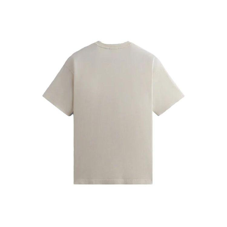 Kith LAX Tee Whirl Unisex Tops Cream KHM031313-108