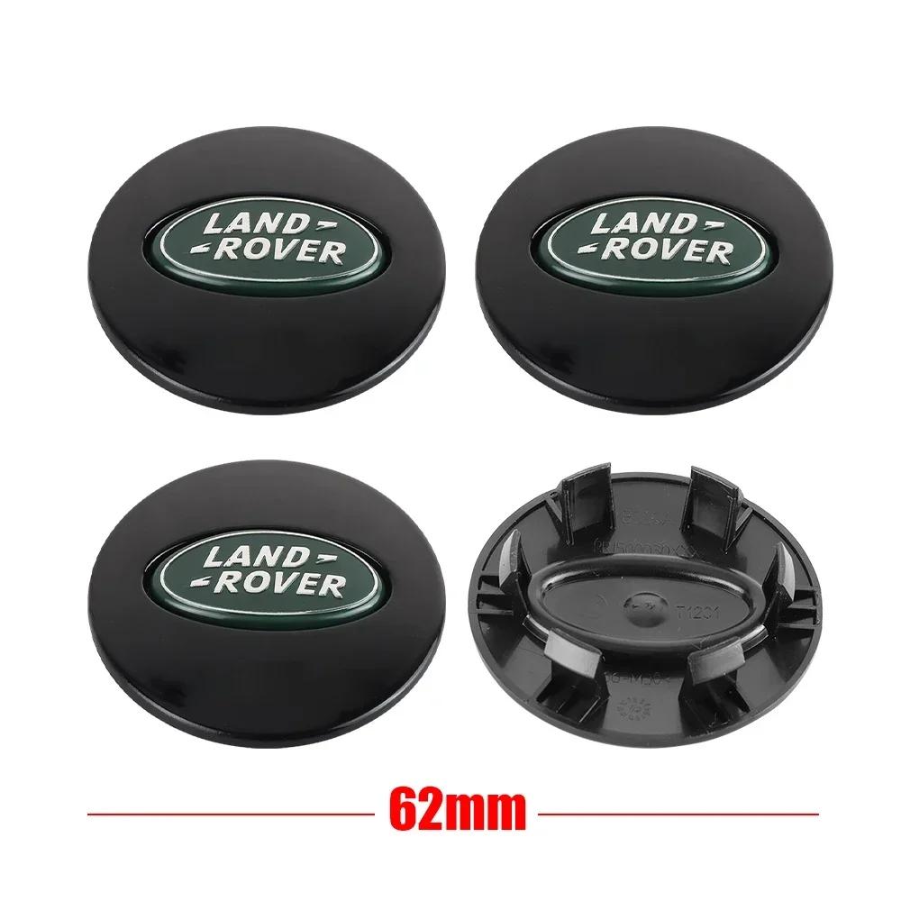For Landrover SVR Discovery Velar L322 L405 P250 P38 Evoque Range 4PCS 62MM Car Wheel Center Cover Hub Cap Auto Accessorie