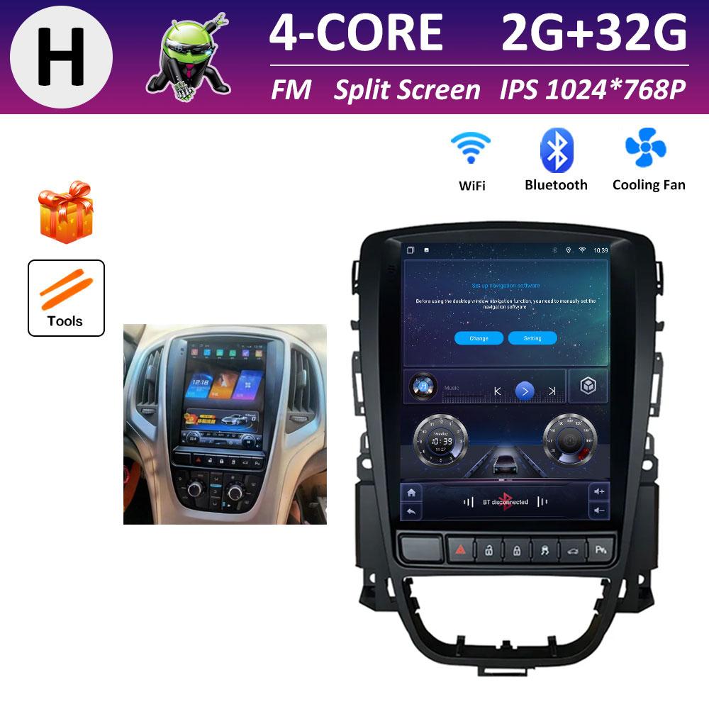 

Android OS Автомобильный видеомагнитофон для Opel Astra J Vauxhall Buick Verano 2009 2010 2011 2012 - 2015 Вентилятор охлаждения GPS-навигация