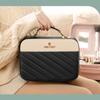 Professional Ladies Cosmetic Bag Portable PU Waterproof Skincare Storage Bag Souvenir Gift Makeup Case for Women