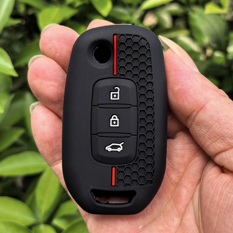 

New Silicone Car Remote Key Case Cover For Renault Sandero Stepway Logan 2 Clio 5 Arkana Captur Kadjar Daster Twingo Trafic Kwid