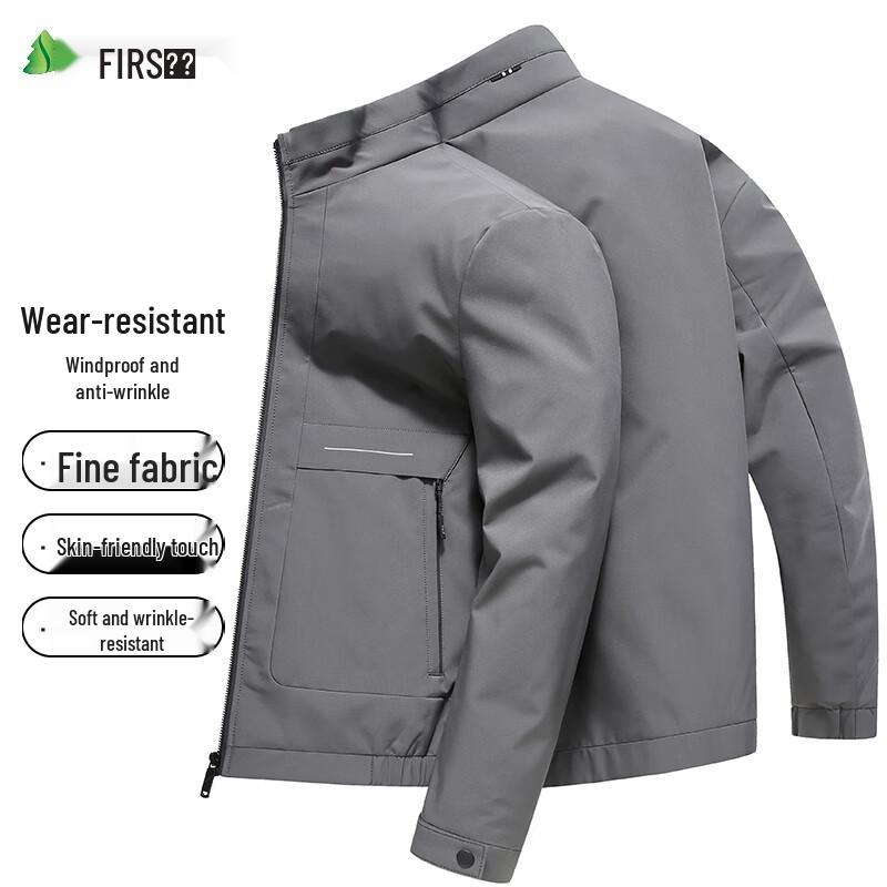 Shanshan Men's Windproof Anti-Wrinkle Jacket