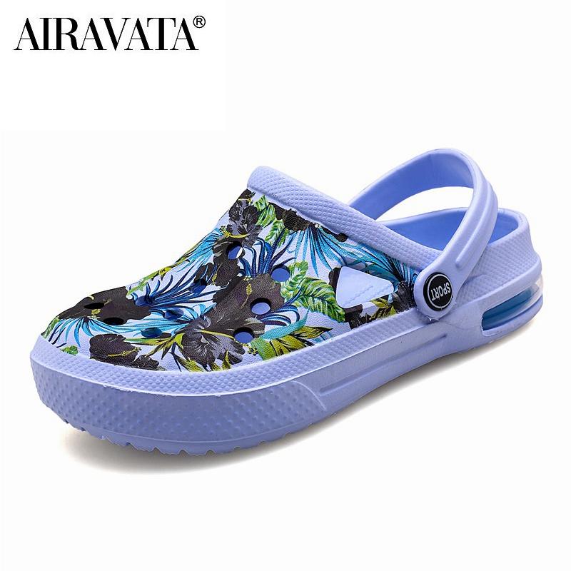 Muži Ženy Sandál Prodyšný vzduchový polštář Dřeváky Plážové žabky Boty Ploché pantofle