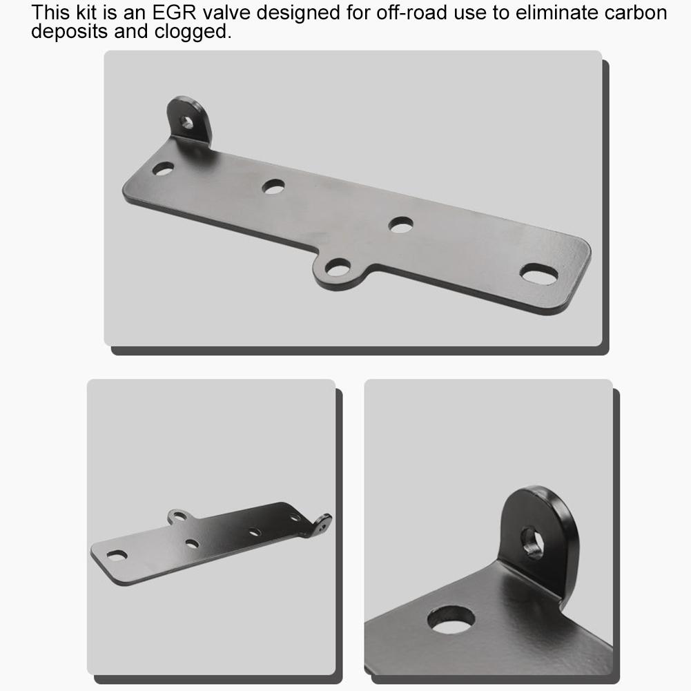 EGR-Kühler Drosselklappen-Entfernungs-Kit Passend für Dodge Ram 2500 3500 4500 5500 6.7L 1318Ohne EGR