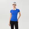 Women's Quick-Dry Sport Crew Neck Short Sleeve Top for Running & Yoga 