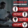 Mini Muscle Massage Gun Protable Body Massager Deep Handheld Percussion Massager For Body Back And Neck Leg Relaxation Fitness