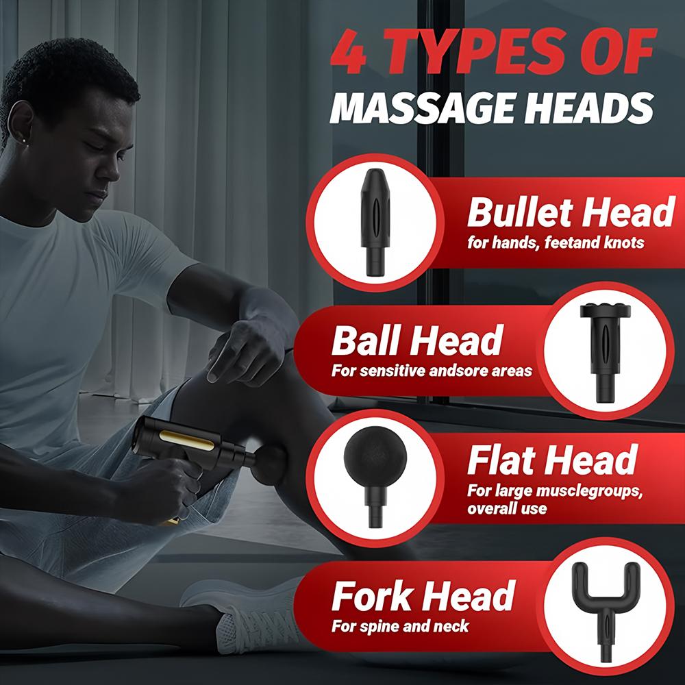 Mini Muscle Massage Gun Protable Body Massager Deep Handheld Percussion Massager For Body Back And Neck Leg relaxation fitness