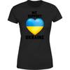 We Support Ukrainian T Shirt Love Ukrain  Womens Graphic T Shirt Top #CH