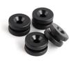 4PCS Motorcycles Top Rear Luggage Box Case Trunk Bushing Pad Spacers Buckle Quick Fixing Kits (Type I)