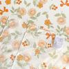 100% Cotton Floral Printing Bed Sheet Comfortable Skin Friendly Queen Flat Sheets for Bed High Quality Pure Cotton Bedsheet King