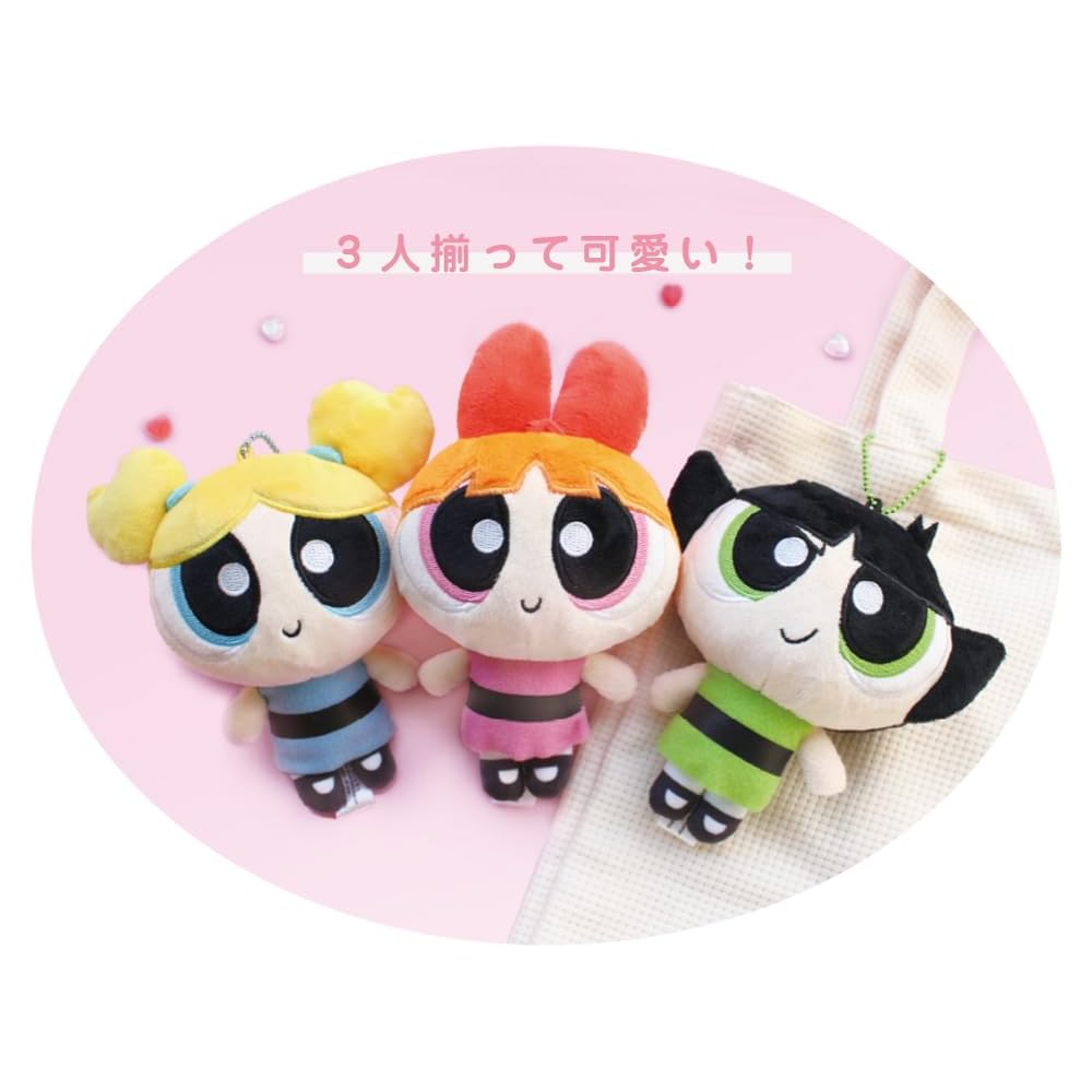 T's Factory Powerpuff Girls Plush Toy Bubbles Soft Doll 20cm