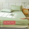 Non-slip Solid Color Mattress Cover Skin-friendly Urinary Barrier Bed Sheet Bed Cover  Elderly