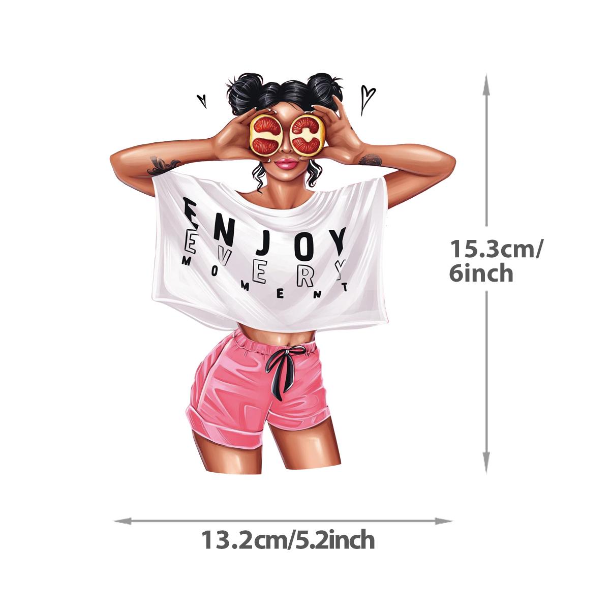 

Модные термонакладки для девочек, одежда с принтом на платьях, термопресс, моющиеся толстовки A-уровня, топы, виниловые нашивки своими руками, наклейки