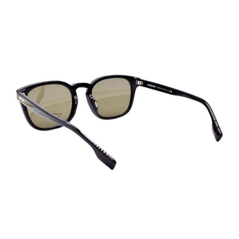 BURBERRY B. LOGO Party Thrower Sunglasses 4329F Men's Black/Black Leg