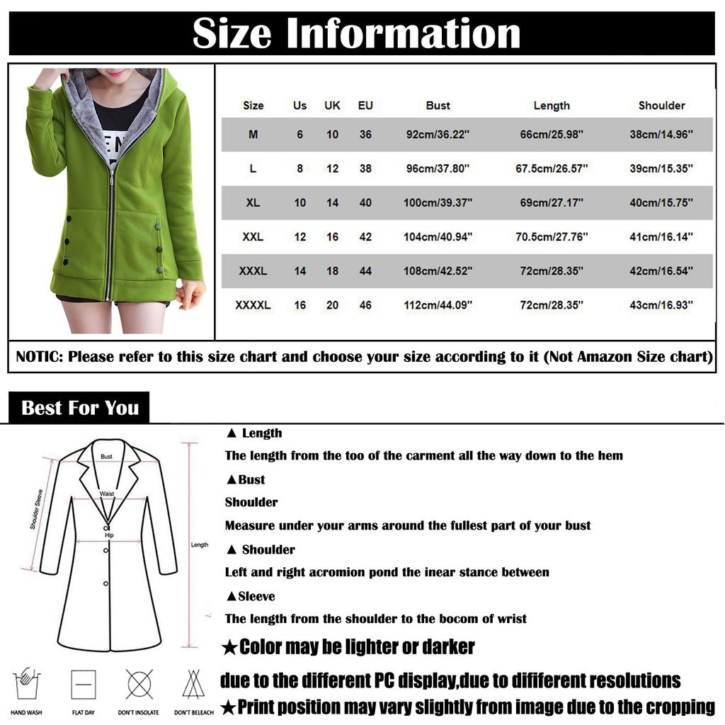 Women's Fashion Thicken Warm Zipper Cardigan Sweater Hooded Jacket