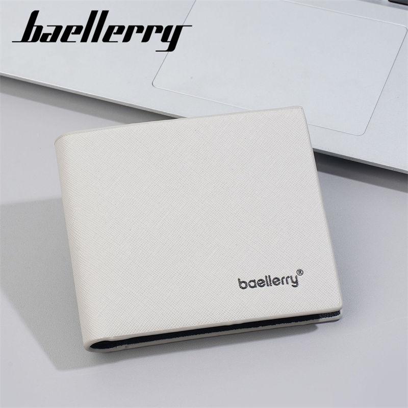 Baellerry Men Short Wallets Fashion Design Thin Card Holder Coin Purses GZW