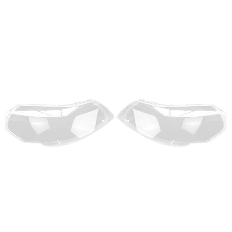 1Pair Front Headlight Lens Lampshade Shell For Suzuki SX4 2006-2016 Headlamp Lights Glass Cover Replacement Auto Shell