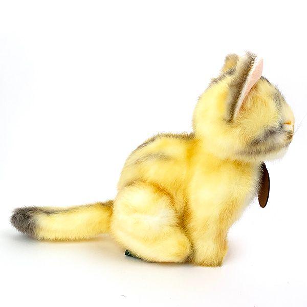 アビシニアン 猫 おすわりぬいぐるみ クリームグレイスフルインテリア用品日本製