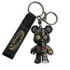Moerstar Robot Bear Bag Charm Keychain Cute Key Chain Robot Bear 3D Key Holder