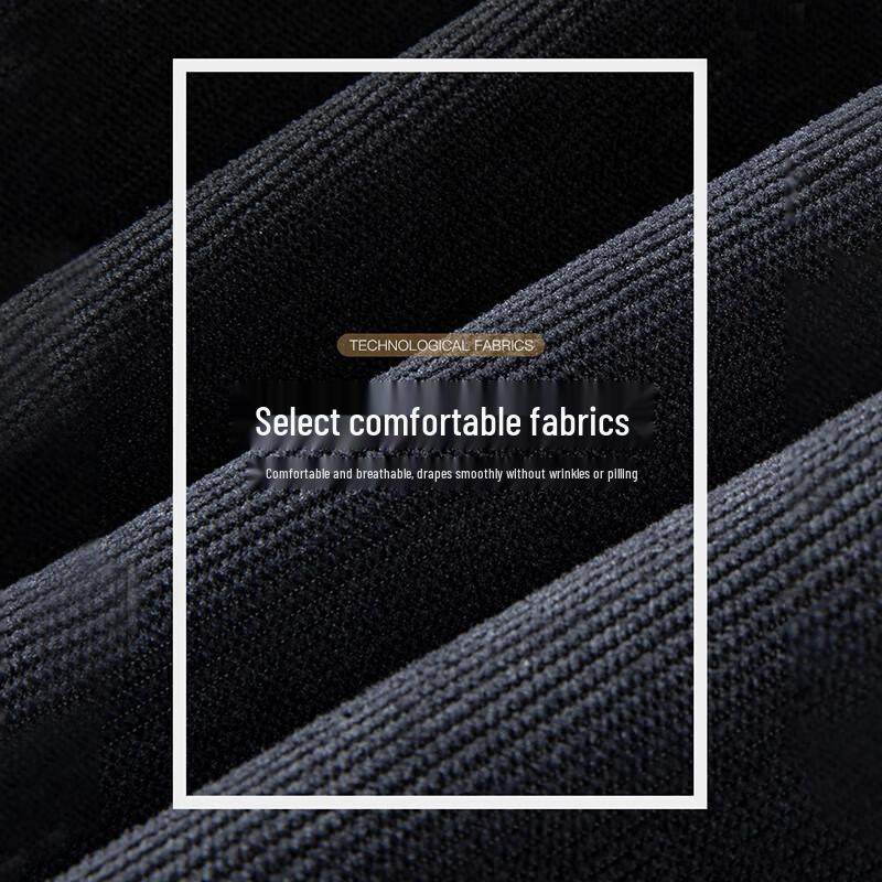 ROMON Men's Corduroy Business Casual Trousers