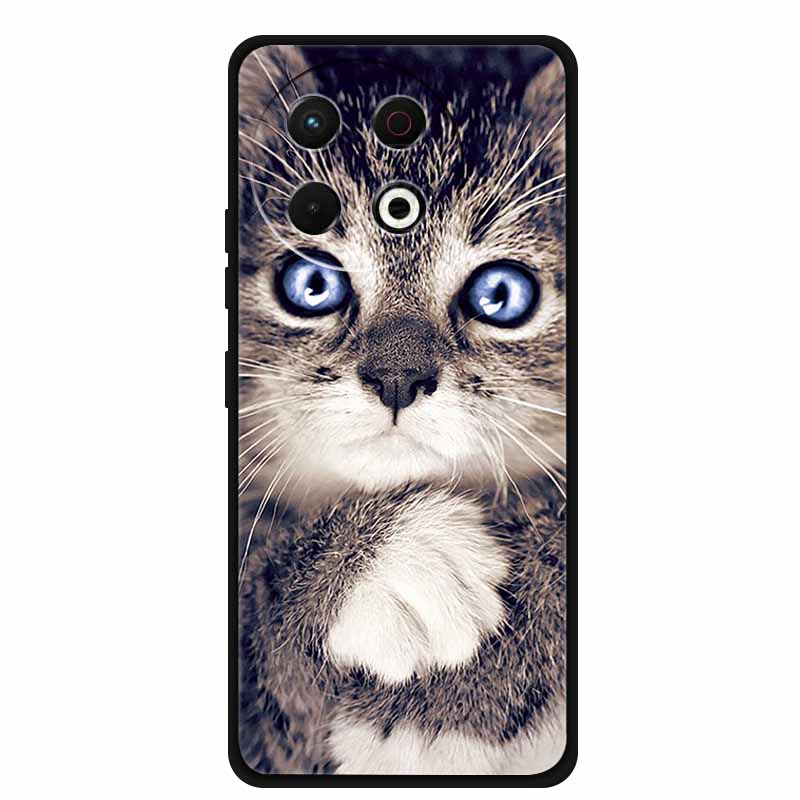 Für Tecno Spark 30 Pro 4G Hülle Spark30 Pro Hülle Schwarzes Silikon Weiche Rückseite Hülle Für Tecno Spark 30 Pro Handyhülle 30Pro Tasche