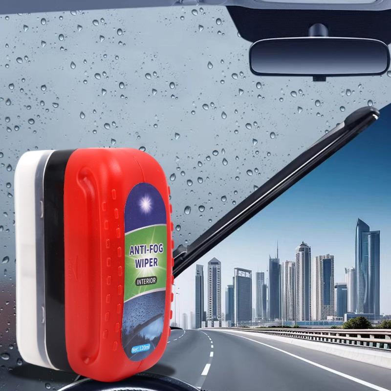 120ml New Auto Glass Anti-fog Agent Brush Windshield Oil Film Remover Cleaner Car Window Glass Fog Repellent Coating Liquid