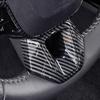 For Toyota C-HR AX20 2024 2025 Car Accessories ABS Steering Wheel Center Decor Cover Strips