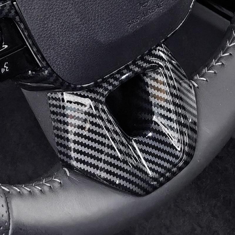 For Toyota C-HR AX20 2024 2025 Car Accessories ABS Steering Wheel Center Decor Cover Strips