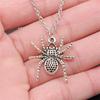 Dragon Snake Spider Gothic Pendant Antique Bronze Metal Daughter Choker Necklace Hot Sale